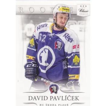 Sběratelská karetní hra řadová RC karta DAVID PAVLÍČEK 14-15 OFS Classic Ser. 2 Rookie číslo 236