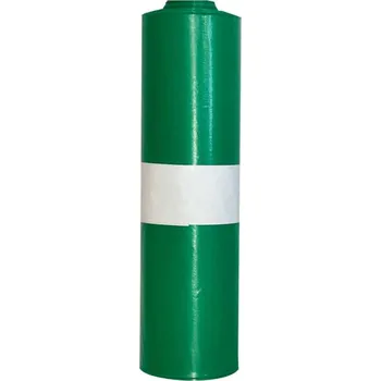 Pytle na odpadky pytel LDPE 700x1100 mm, 80my, 120l super - zelený (25 ks/role)