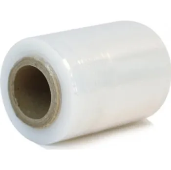 Zakrývací fólie na malování Era-pack Ruční stretch fólie Granát šíře 12,5 cm, návin 150 m, 23 µm