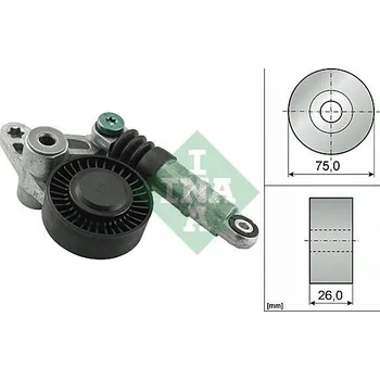 Napínák, žebrovaný klínový řemen Schaeffler INA 534 0098 10