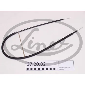 Lanko parkovací brzdy Lanko plynu, , 1233002530, LINEX, 27.20.02