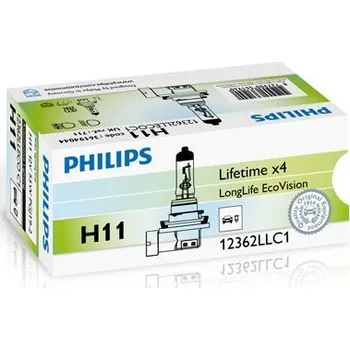 Autodoplněk Philips 12362LLECOC1 Žárovka 12V H11 55W PGJ19-2