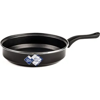 Hrnec Pánev s ručkou Ema-Lion černá metalíza uvnitř s teflonem 2,25 L (elegantní design černé metalízy a uvnitř teflon - smaltovaná pánev s ručkou Ema Lion 2,25 L)