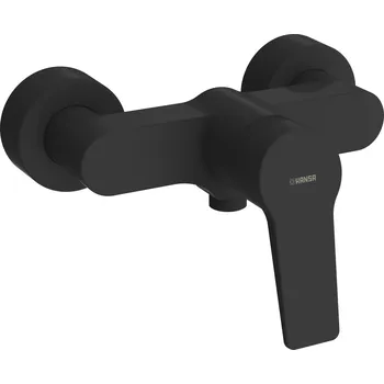 Vodovodní baterie Hansatwist - nástěnná sprchová baterie, černá 0967018333