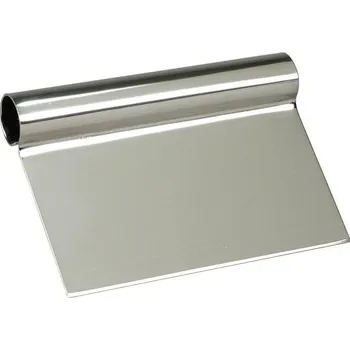 Kuchyňská stěrka SCHNEIDER Nerezová karta s nerezovou rukojetí 175 mm x 105 mm