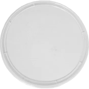 Jednorázové nádobí víčko na kbelík kulatý 15 000 ml, PP - bílé (10 ks/balení)