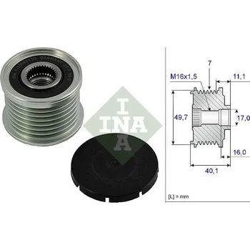 Předstihová spojka Schaeffler INA 535 0021 10