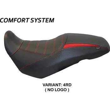 Moto sedlo TPZ Italia Potah sedla Suzuki V-Strom 650 (17-24) Georgia comfort model potah sedla: bez loga 4RD (red)