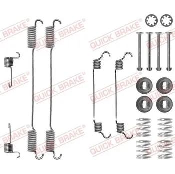 Brzdový systém Sada příslušenství brzdových čelistí QUICK BRAKE 105-0740