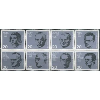 Poštovní známka (1964) MiNr. 431 - 438 ** - Německo - 20. výročí atentátu na Adolfa Hitlera dne 20. července 1944