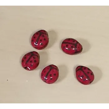 Korálek Korálky mačkané - BERUŠKA 9×7mm (5ks)