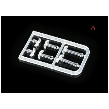 Stopery pro prodlužování vlasů Mikado průhledné