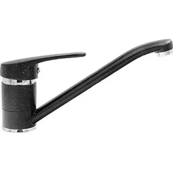 Vodovodní baterie Kuchyňská baterie ROX černá s texturou žuly