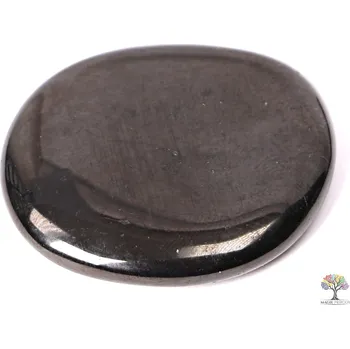 Drahý kámen Magieprirody.cz Hmatka Gagát 40 - 45 mm #55 placička
