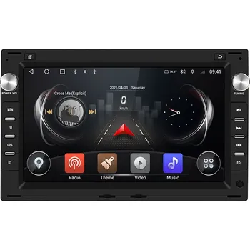 Autorádio Isudar MNS672ADSP autorádio pro VW / Škoda / Seat Android 12