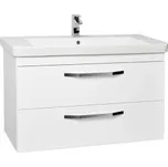 Krajcar LX Luxury koupelnová skříňka s umyvadlem 105 x 65 x 46 cm bílá LX105