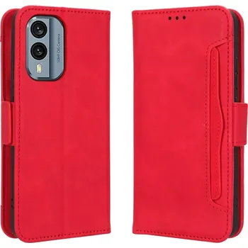 Příslušenství pro tablet VSECHNONAMOBIL 55055 SLOT Peněženkový obal pro Nokia X30 červený