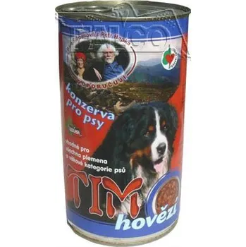 Krmivo pro psa Tim Hovězí konzerva pro psy 20x1200g