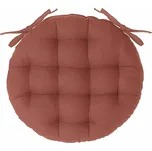 Atmosphera Polštář kulatý, Ø 38 cm, oranžový