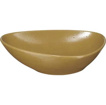 ASA Selection Kameninová miska na salát 17x21,5 cm CUBBA ORCA ASA Selecion - okrová žlutá