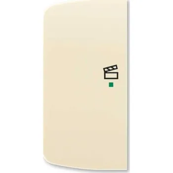 6220A-A02103 C Kryt 2násobný levý, symbol scény, slonová kost, ABB-free@home, Tango