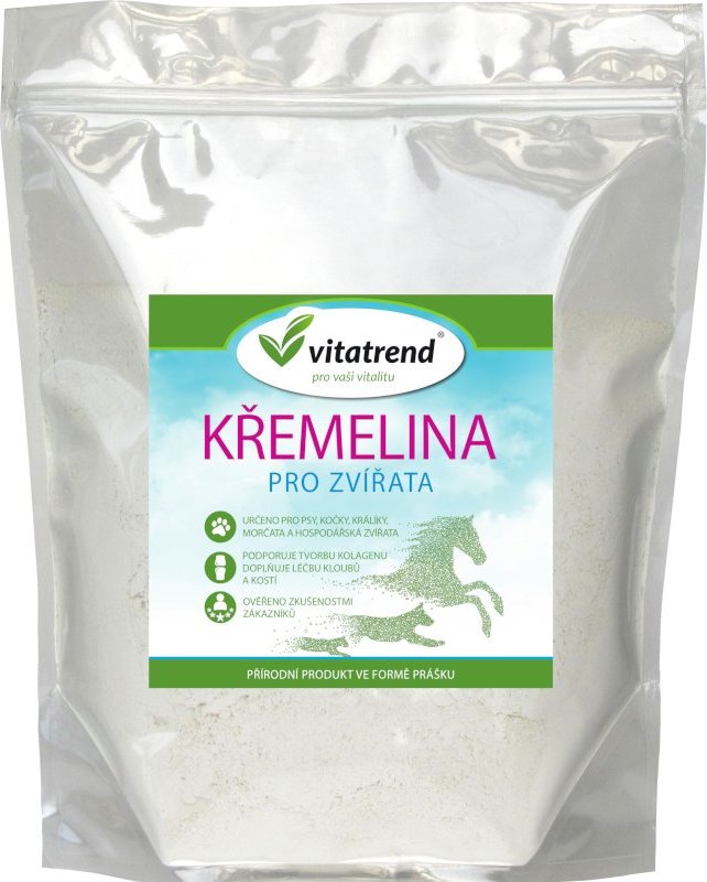 Vitatrend s.r.o. Křemelina Vitatrend pro zvířata 1kg