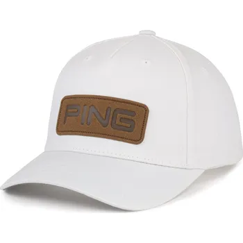 Čepice PING Clubhouse pánská kšiltovka bílá