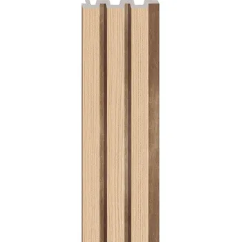 akustický panel VOX LINERIO lamelový panel M-LINE Natural 2650x122x12mm