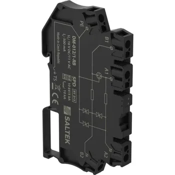 Jistič A06058 DM-012/1-RB Přepěťová ochrana dvoužilových plovoucích signálových linek, Saltek