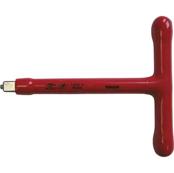 Ráčna 110039/EN Klíč zásuvný s T-rukojetí 1000 V 3/8“, Haupa