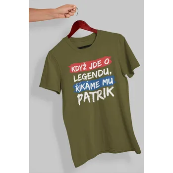 Pánské tričko Patrik Barva: Khaki, Velikost: 2XL
