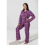 LUIZ Dámské flanelové pyžamo Kristýna 72 Velikost: L/40