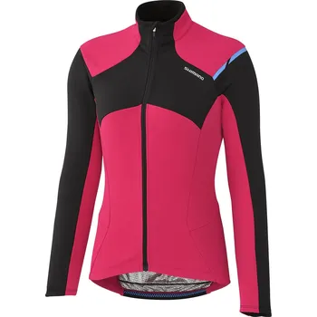 cyklistický dres SHIMANO dámský Thermal Winter dres, jazzberry, S (SHIMANO dámský Thermal Winter dres, jazzberry, S)