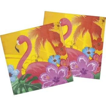 Papírový ubrousek Ubrousky - Plameňák