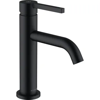 Nova Fonte Puristic - umyvadlová páková baterie 100, bez odpadové soupravy, černá 200263915