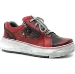 KACPER 2-6488 red, dámské polobotky