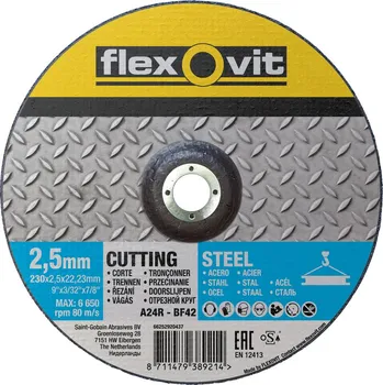 Toulec Řezné kotouče 230x2,5x22,2