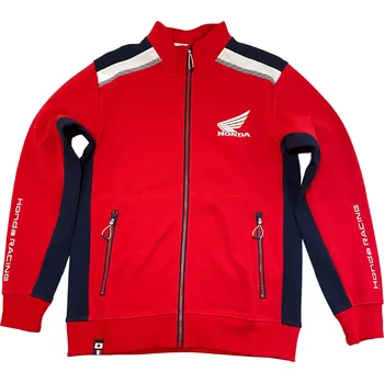 Pánská mikina Mikina HONDA Cardigan Racing Red - L