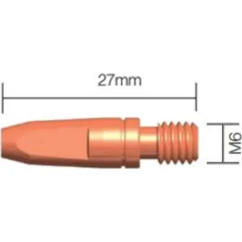 Příslušenství ke svářečce Průvlak ESAB M6 x 27, CuCrZr - 1,4 mm 0468500008