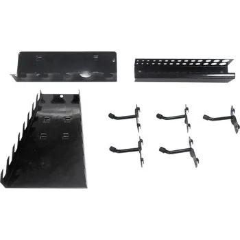 Sortiment háků Industrial LWH8 pro děrovanou stěnu, čtyřhrané 8 dílný