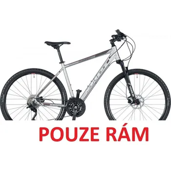 rám kola Author rám Codex 29 2019 (stříbrná-matná/černá)