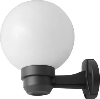 ZOM-N-20/C Svítidlo PARK N nástěnné venkovní 60W 230V IP33 - černá/mléčná, Panlux