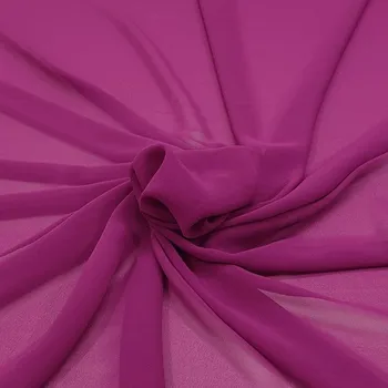 Šifon 865 tmavě fuchsiový, š.145