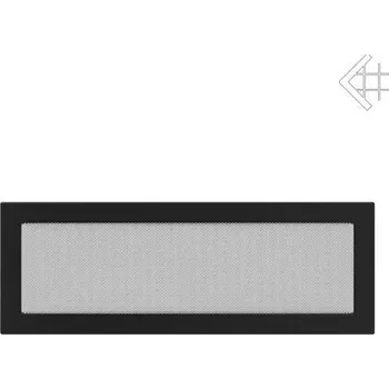 Větrací mřížka Kratki krbová mřížka 17x49 černá