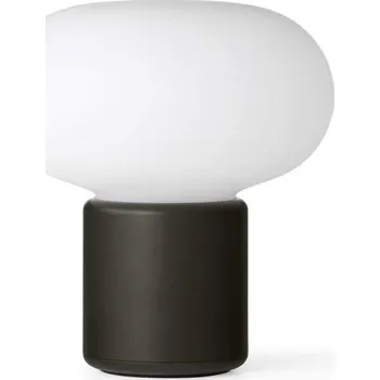 Lampička New Works Přenosná stolní lampa Karl-Johan, forest green