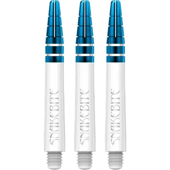 Příslušenství pro šipky Red Dragon Násadky Peter Wright Snakebite - Nitrotech - midi - white blue