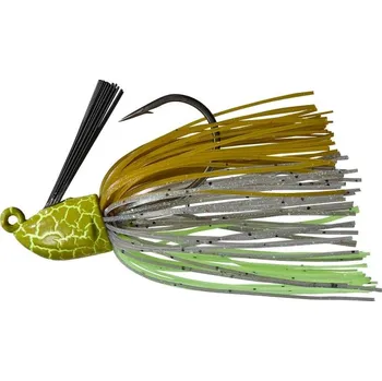 Rybářský háček Jigová Hlavička Illex Jungle Blaster 14 Chartreuse Pumpkin Craw
