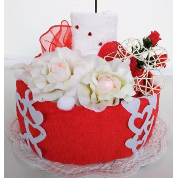 Veratex Textilní dort svícen pro Vašeho miláčka