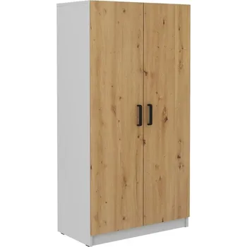 Šatní skříň Falco Skříň s věšákem Matylda 108 dub artisan/sv.šedá