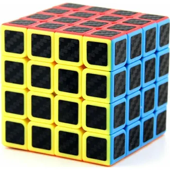 Hlavolam 4x4x4 MoYu MoFangJiaoShi Meilong Carbon